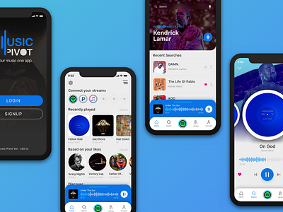 Music Pivot App Concept