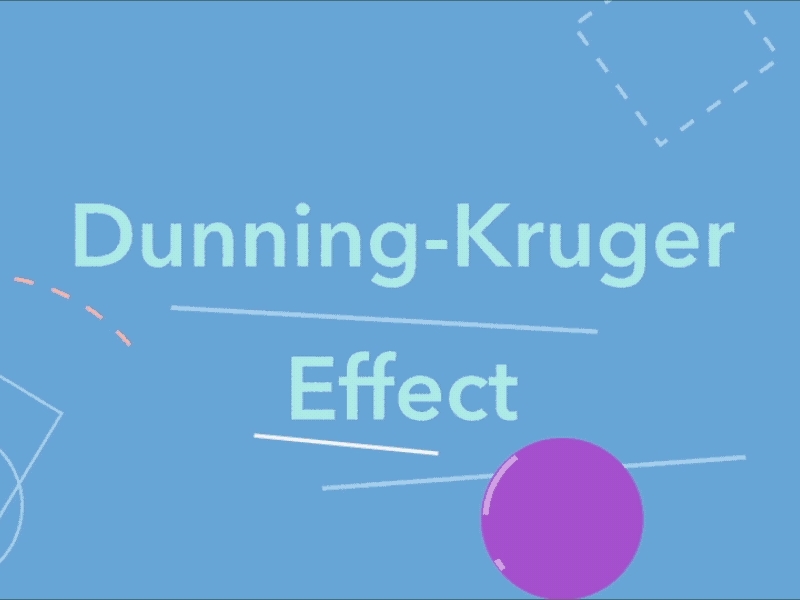 Why incompetent people think they’re amazing - David Dunning 2d animation ae dunning kruger effects russ etheridge