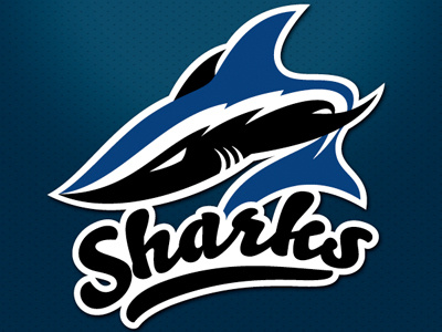 Sharks logo sharks softball sports