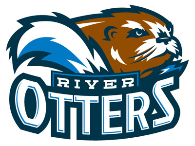 Upper Canada River Otters otters sports logo