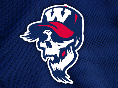 Welfare Line Skateboard Collectors logo baseball skateboarding skull sports sports logo