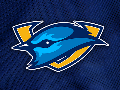 LV Mountain Bluebirds Logo bluebird hockey las vegas logo nhl vegas
