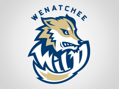 Wenatchee Wild 1 hockey logo