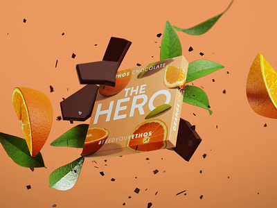 Ethos Chocolate Brand Launch 3d 3d art advertising blender branding model packaging