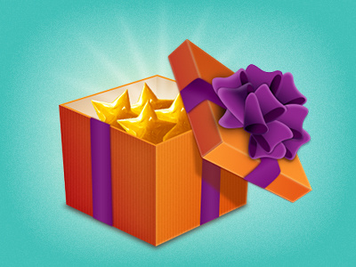 Gift box opened gift box surprize shopguru