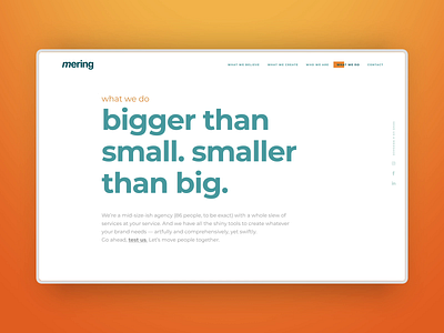 Mering Site Redesign design iconography responsive ui ux web design web dev website