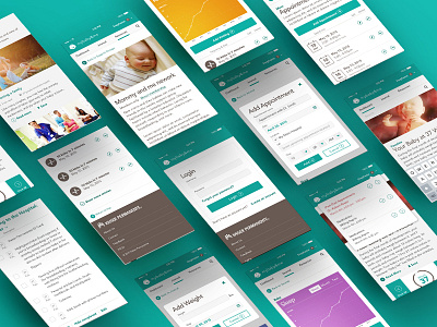 Kaiser Permanente UX Project app layout mobile padding responsive spacing typography ux