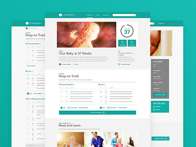 Kaiser Desk design landing page layout ux web design web dev website