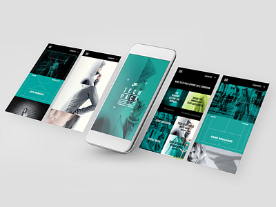 Nike Tech Pack App design layout mobile responsive typography ux web design web dev website