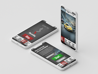 Porsche App design mobile responsive web design web dev