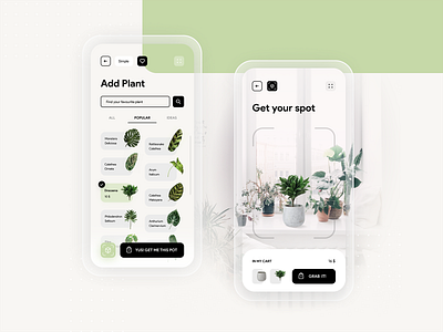 Pot&Plant AR App Design