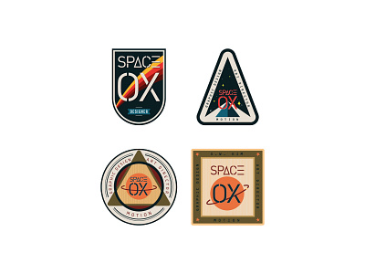 Space OX badge logo space wapen