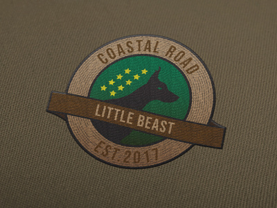 little beast mockup logo mockup