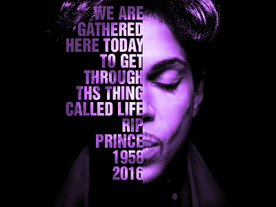 Purple Rain 2016 art collage designerlife digital graphic design hot like mixed media new photo work