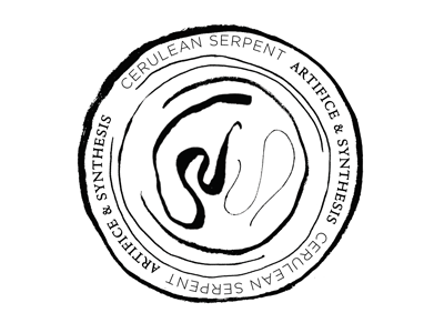 Rejected Logo Design: Cerulean Serpent