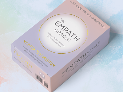 The Empath Oracle | Packaging brand identity design branding color creative creative direction graphic design illustration oracle cards packaging packaging design packagingdesign typography