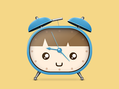 A Cartoon Clock clock danny design icon ui