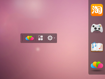 Float Bar bar design float icon ui