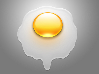A broken Egg Icon