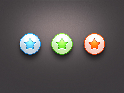 Star Icon set color danny icon star ui