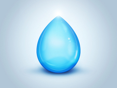 Waterdrop blue danny icon ui waterdrop
