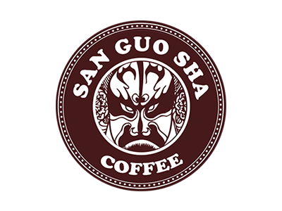 Coffee logo design brown coffee danny design logo sanguosha
