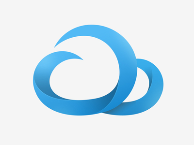 Cloud Logo by Danny - Dribbble
