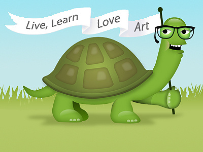 Slow Art Turtle