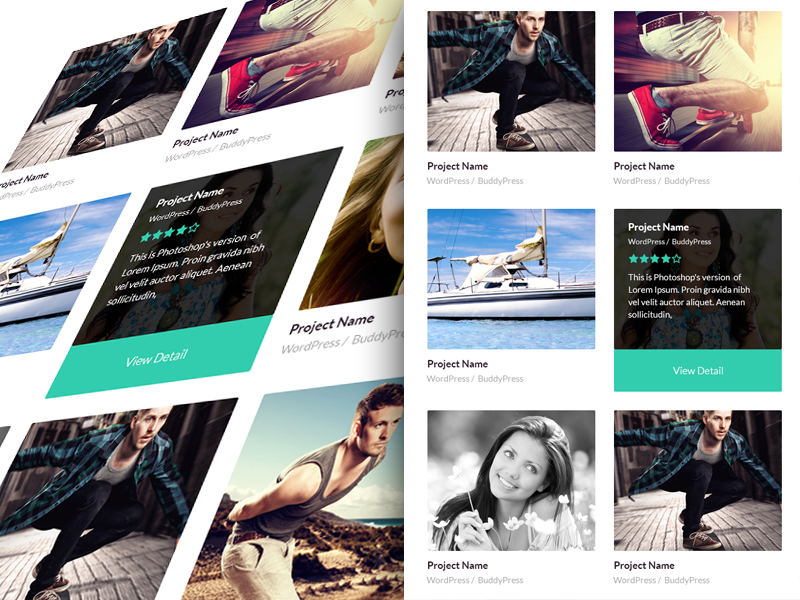 Portfolio Listing by Naveed Ahmed on Dribbble