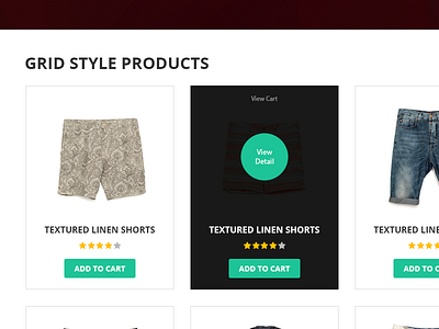 Woocommerce Product Grid Style design flate grid product template ui woocommerce