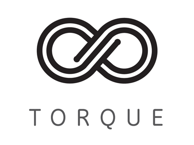 Torque icon infinity logo torque unity