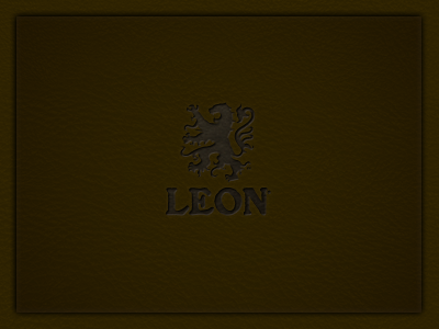 LEON emblem leon lion logo