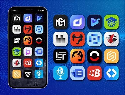 App Icon Designs app icon design icons logo design multiple icons