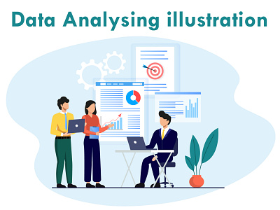 Data Analyzing Illustration