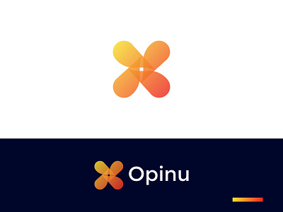 Opinu logo design 3d app branding design graphic design icon illustration logo motion graphics real estate typography ui ux vector