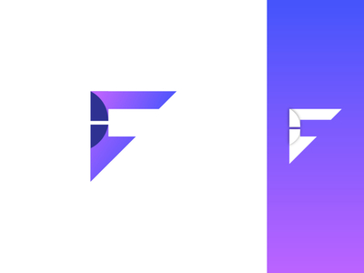 Logo design - letter f logo by Md Shoriful Haque on Dribbble