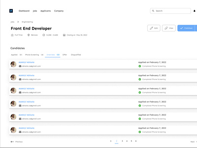 Tailwind UI Design project