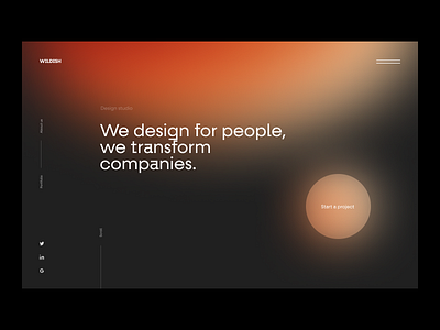 concept landing for digital agency | web design concept design figma ui ui concept ui design ui designer uiux web web design webdesign webdesigner website