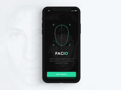 Facial Recognition App Concept