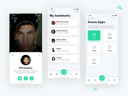 Facial Recognition App Concept by Sarbjit Singh on Dribbble