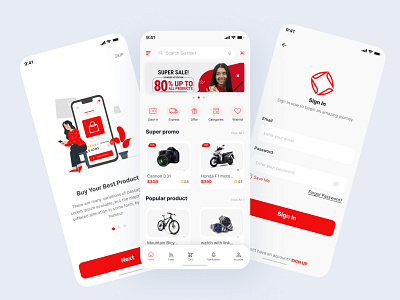 E- Commerce App UI Design