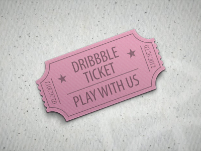 1 invite for you dribbble invite ticket