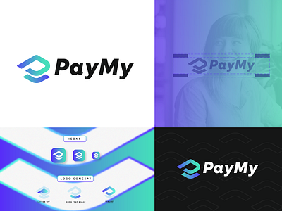 Payme_Brand app art bank brand branding creative finance icon identity inspiration investing logo logotype minimal money people symbol vector visual