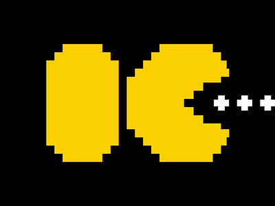 K 36daysoftype geometric icon logo minimal monogram pacman pixel pixelart symbol