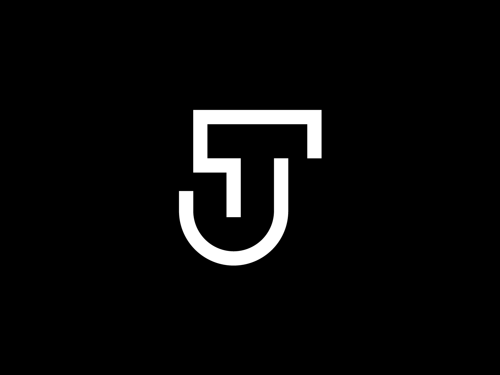 JT monogram by Jelle Inghels on Dribbble