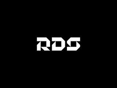 RDS brand brand identity branddesign branding brutalism construction design geometric grid icon logo logotype minimal monogram symbol typedesign typography