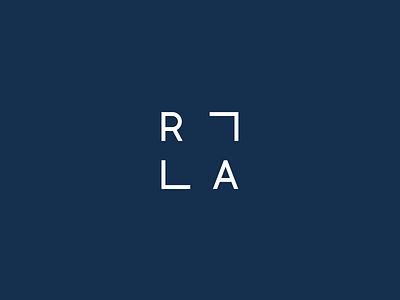 RA Monogram branding design geometric icon lawyer logo logotype minimal monogram square symbol typography