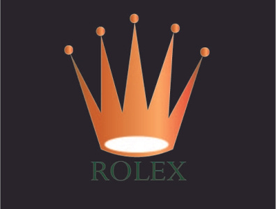 rolex logo adobeillustrator branding design graphic design logo