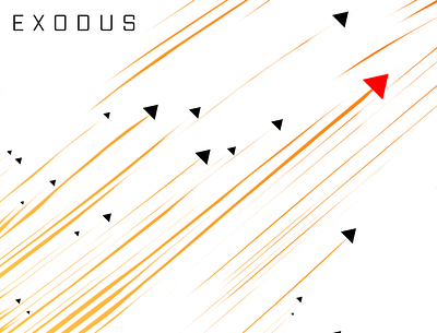 EXODUS graphic design illustration