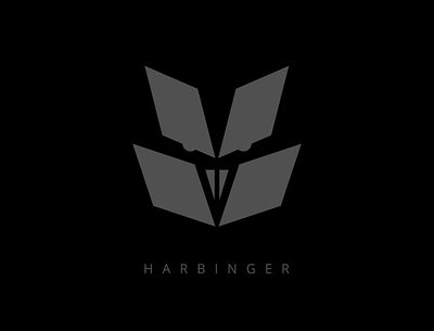 HARBINGER graphic design illustration logo logo design